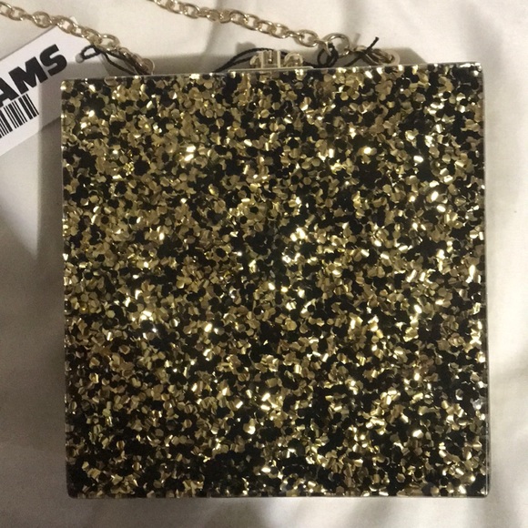 Like Dreams Alexa Gold Clutch - Picture 3 of 3